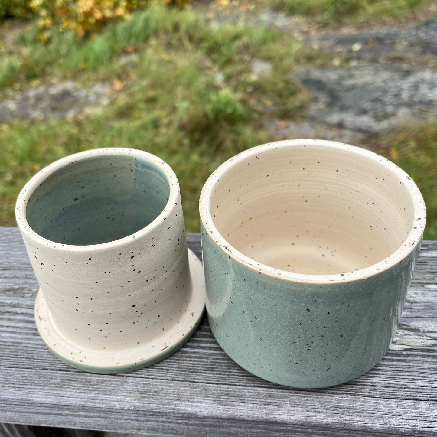 Salviegrønn smørklokke