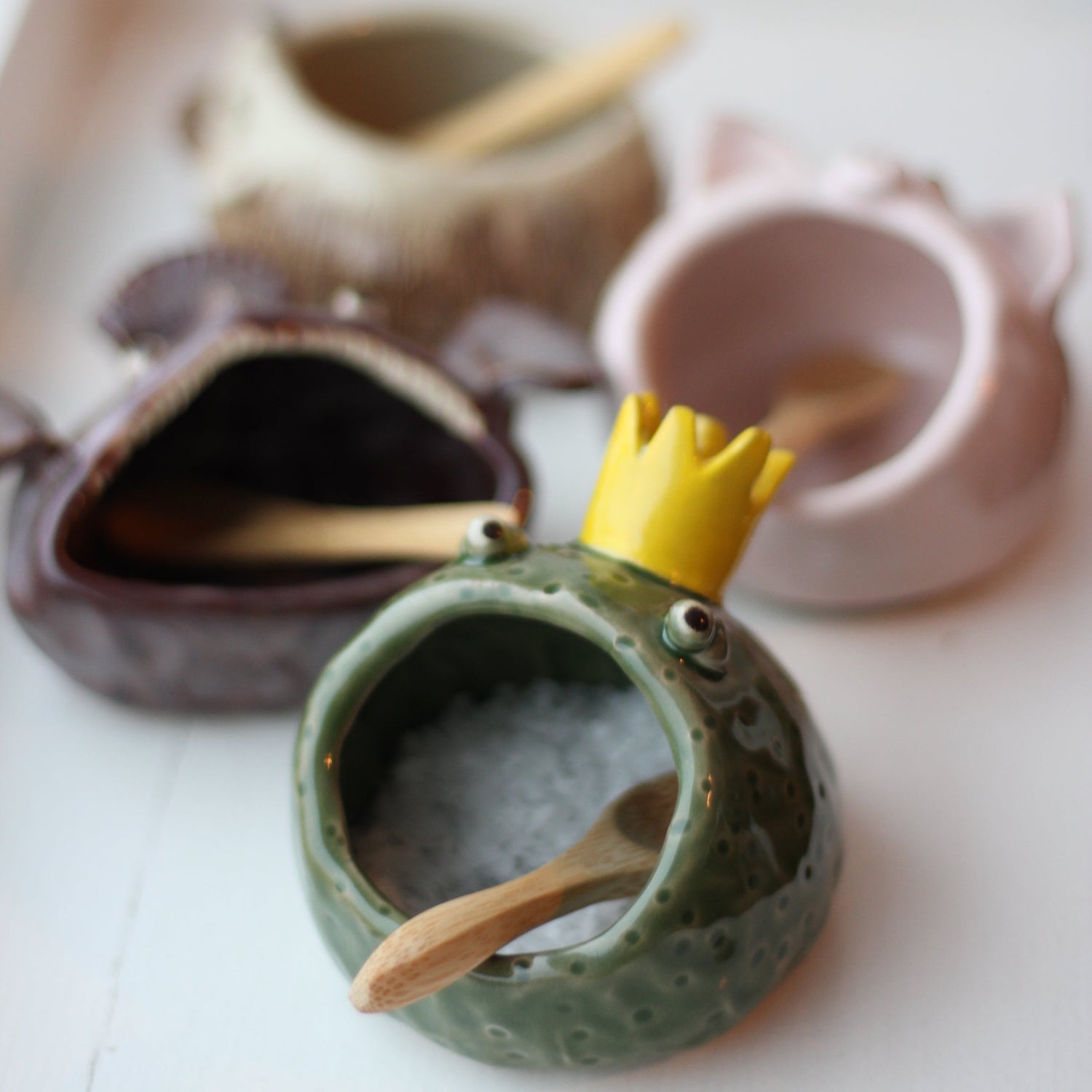 Saltkar og sukkerkrukker