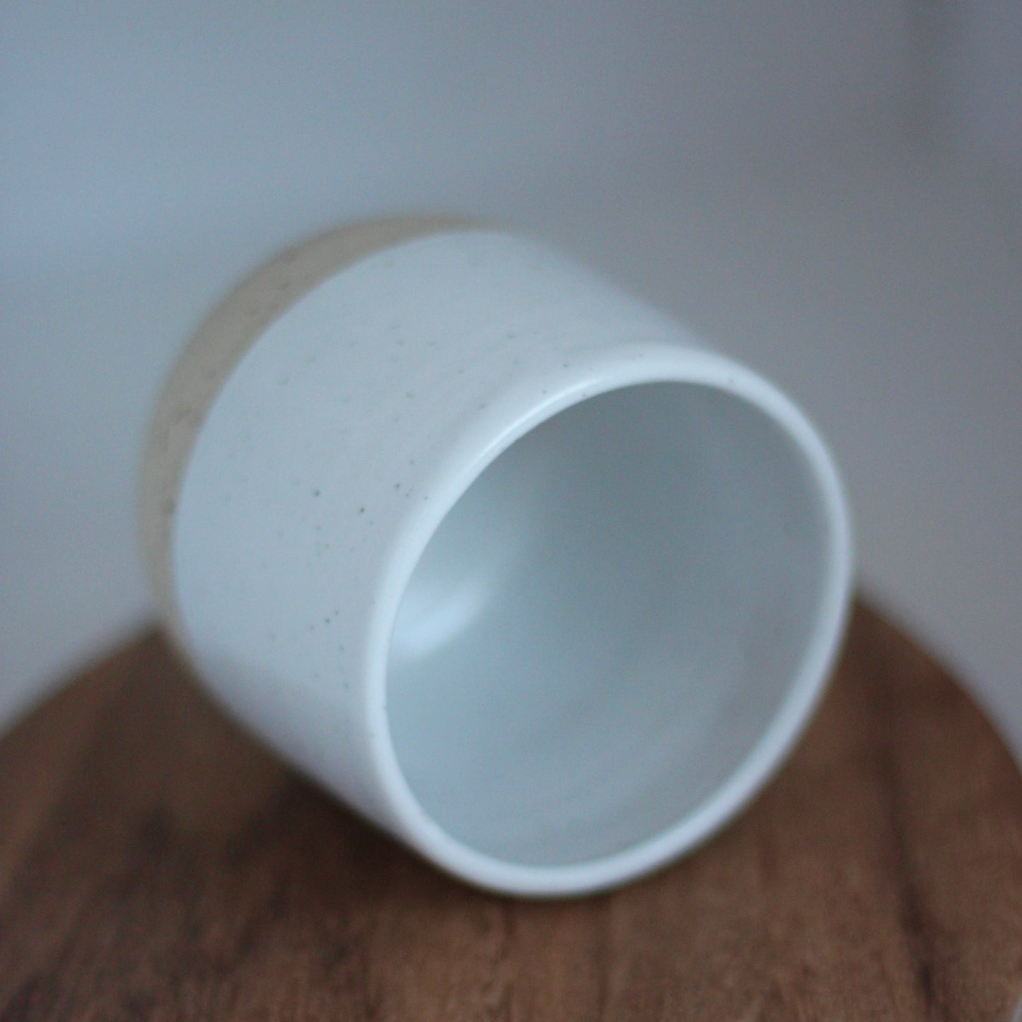 Hvit tumbler