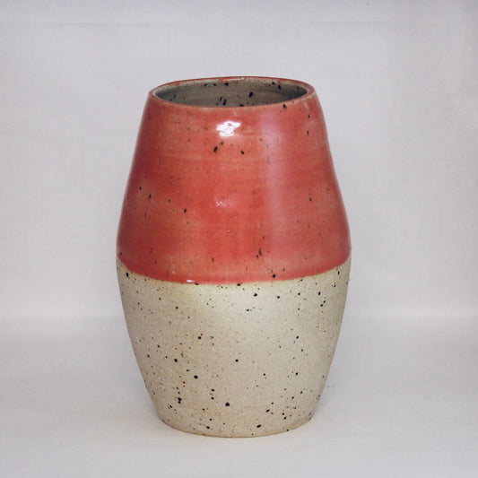 Pink lady slank vase