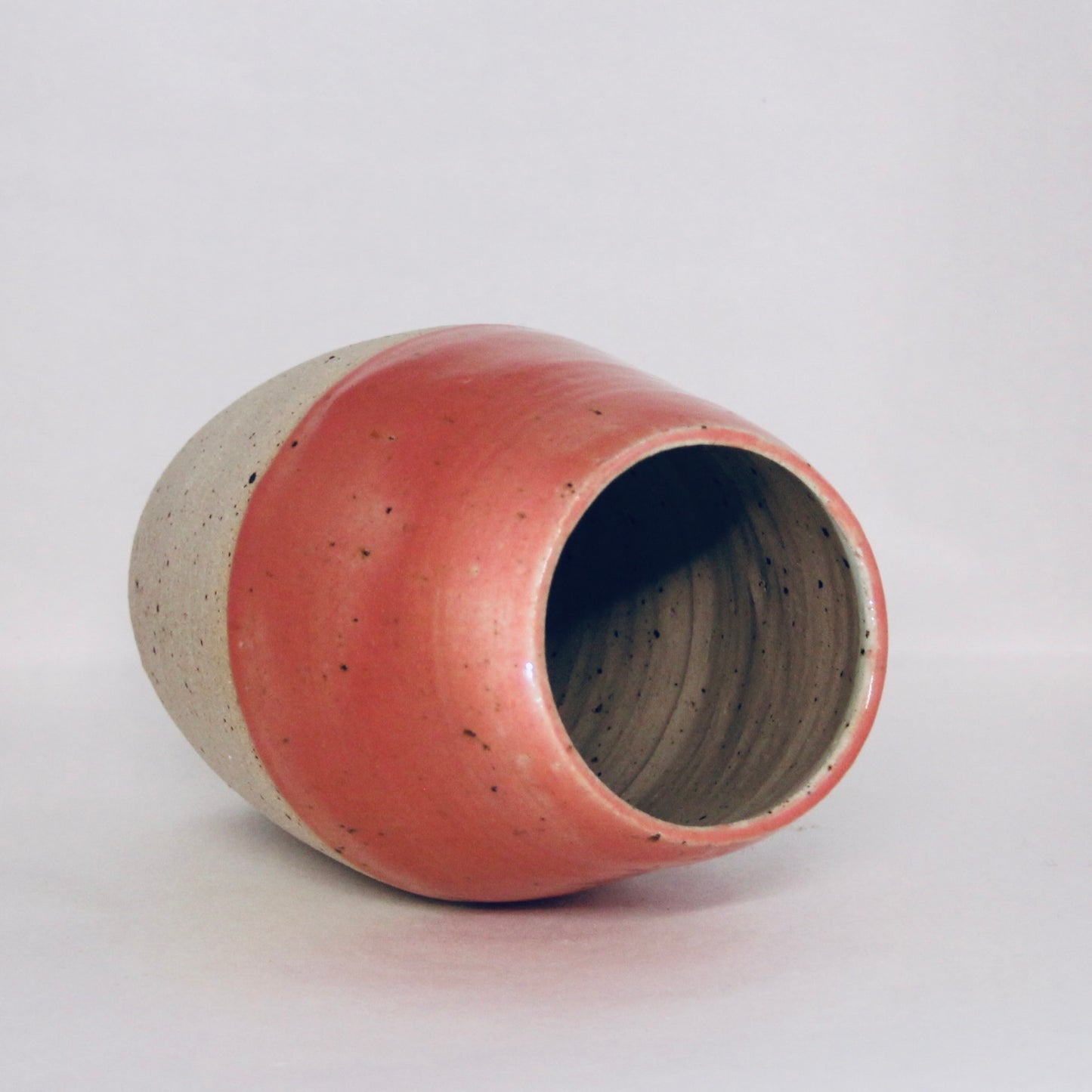 Pink lady slank vase
