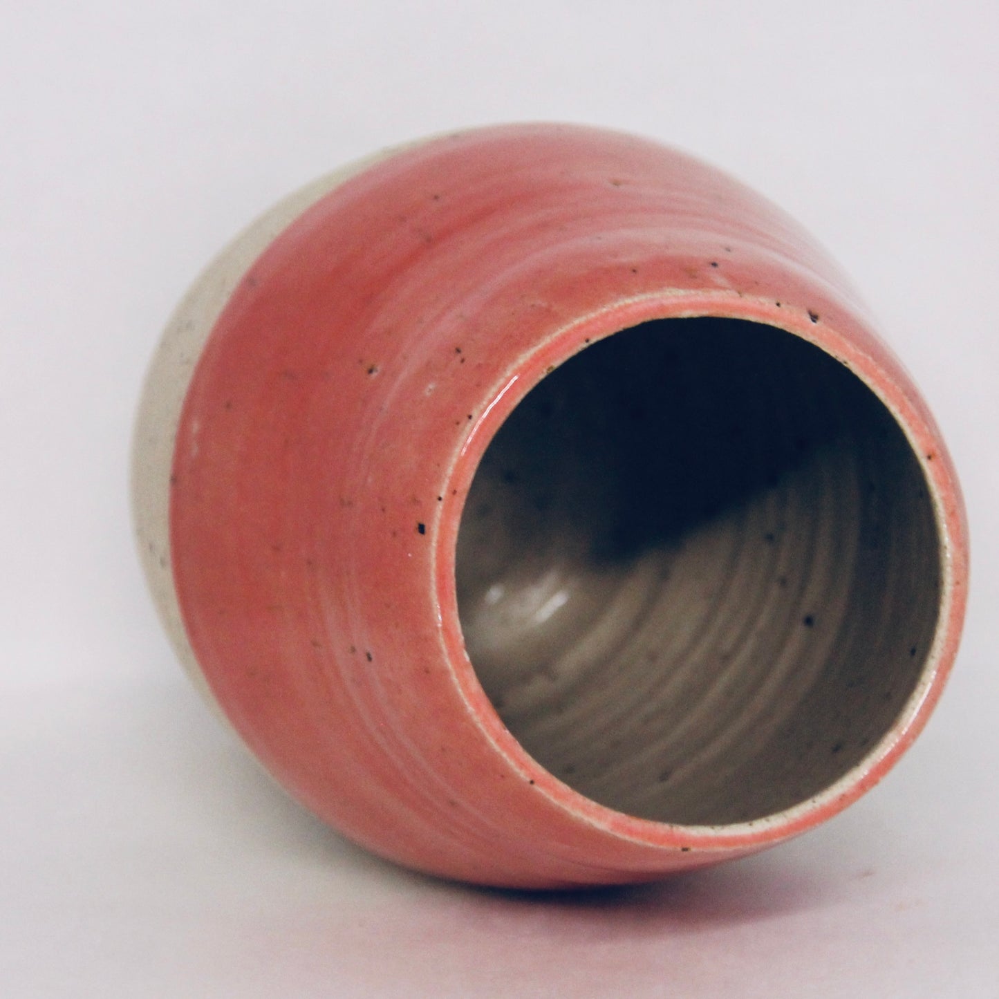Pink lady slank vase