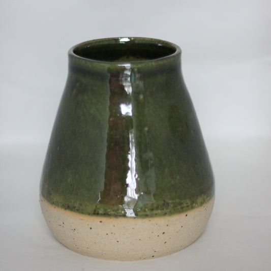 Stor grønn vase