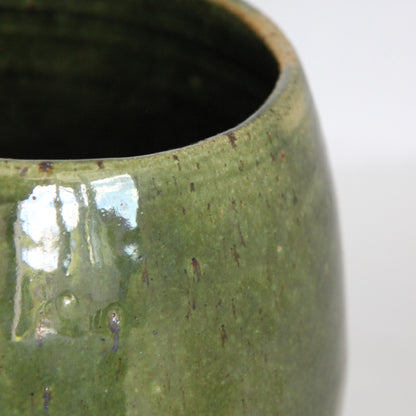 Grønn vase/krukke nr 4