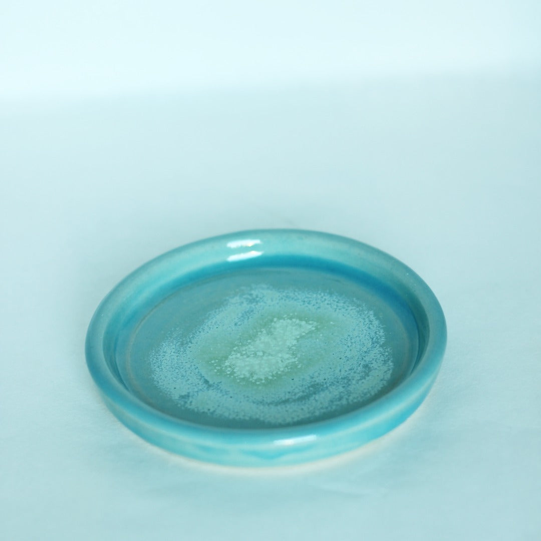 Liten skål i turkis/ grønn