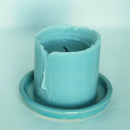 Liten skål i turkis/ grønn